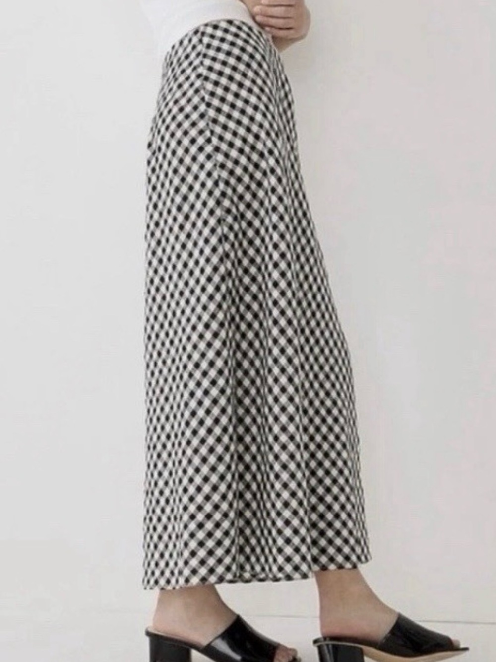 JCrew Gwyneth slip skirt in linen
